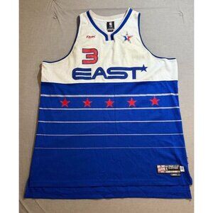 Miami‎ Heat 2006 All Star Game Wade #3 Reebok NBA Jersey Mens 3XL Blue Mesh.